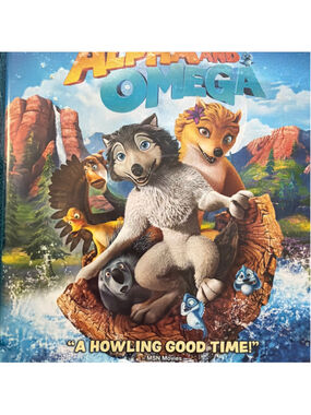 Alpha and Omega DVD Lionsgate Animated Movie Blue and Yellow